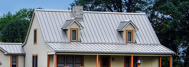 eco friendly standing seam metal roof