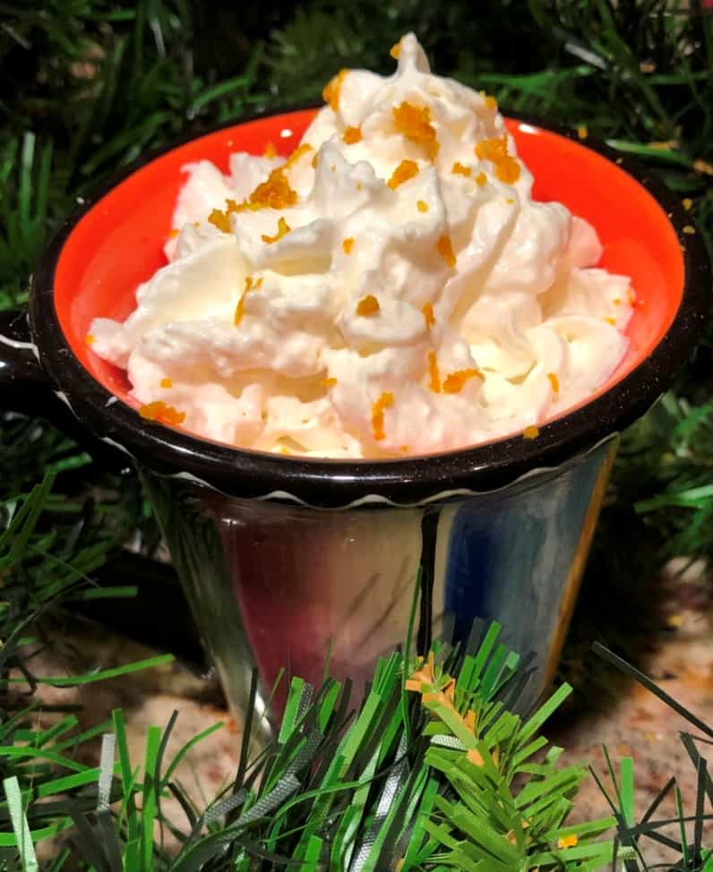 festive holiday drinks include grand marnier hot chocolate