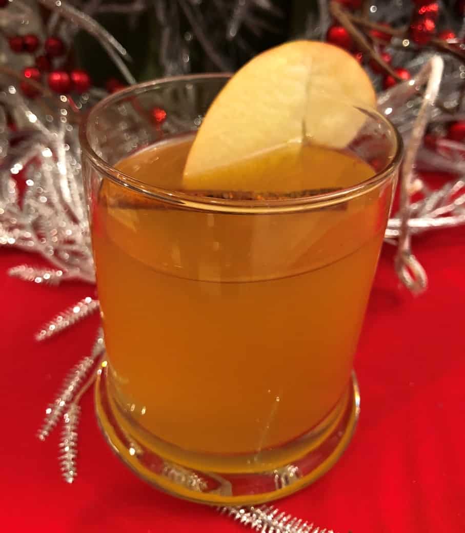hot apple cider is a star among festive holiday drinks