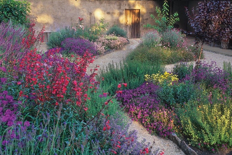 a low-water-use xeriscape from high country gardens