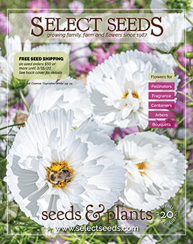 Select Seeds gardening catalog 2020