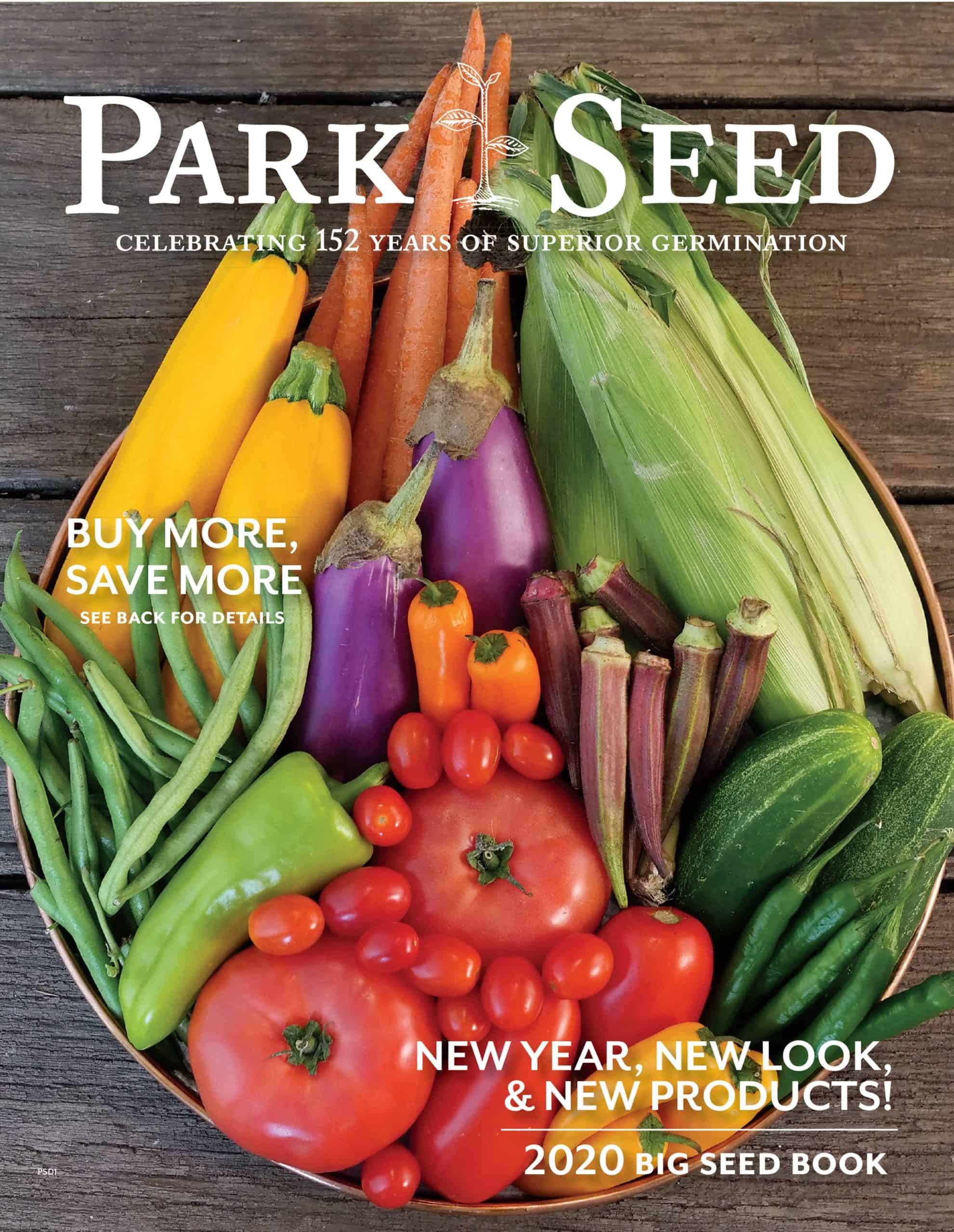 Park Seed 2020-luettelo