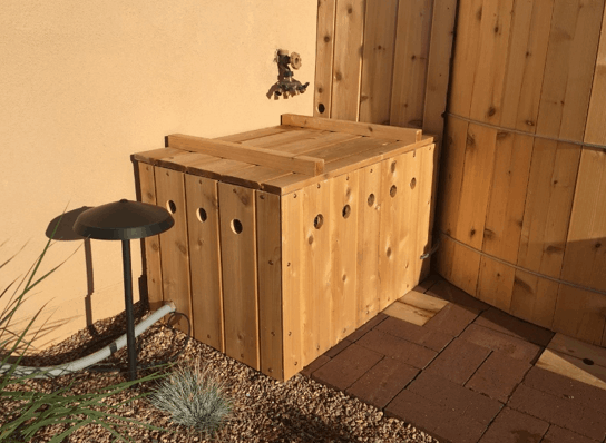 spa pack box for a how to build a cedar hot tub project