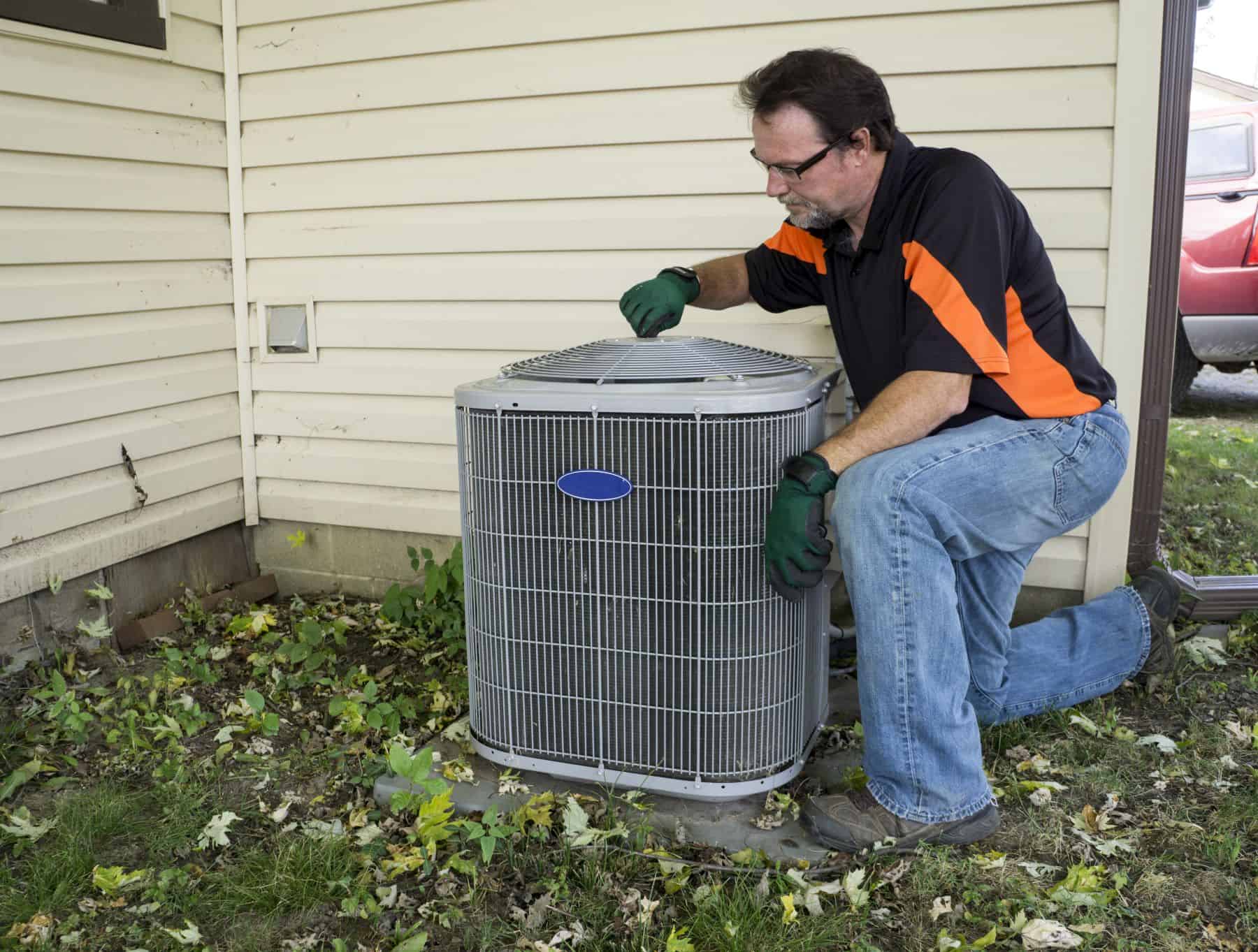 HVAC maintenance for air conditioner