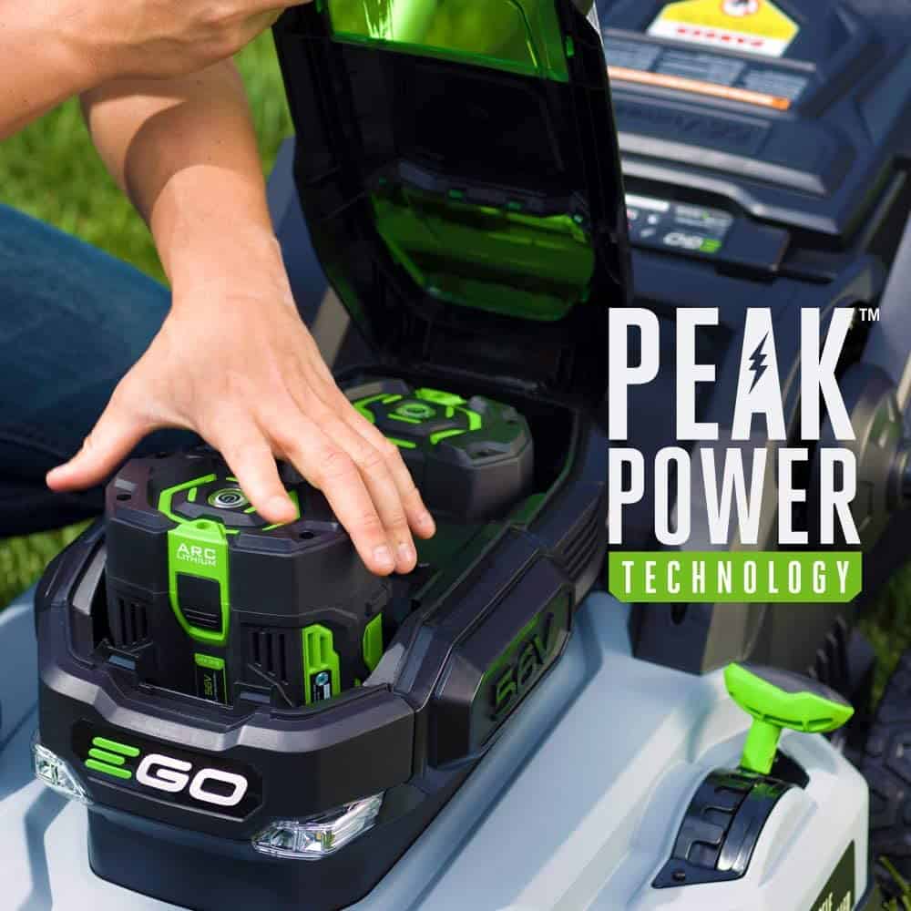 battery packs for an electric lawn mower
