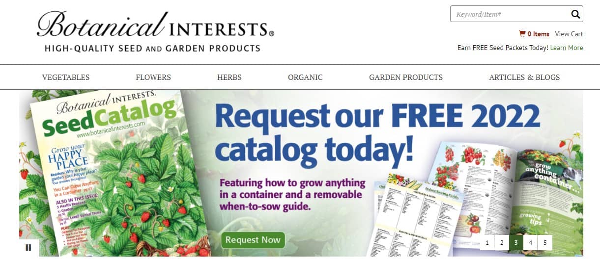 botanical interests seed catalog