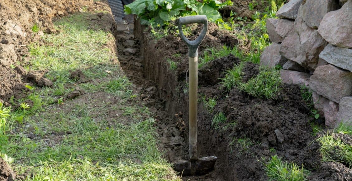 how to install a French drain