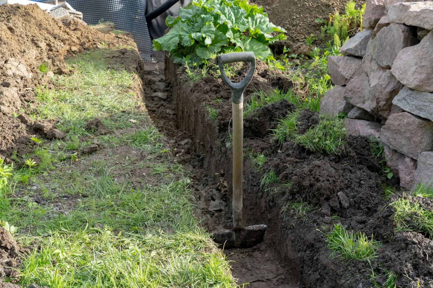 how to install a French drain