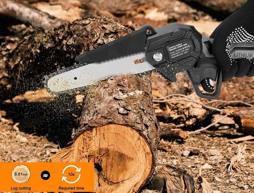 mini cordless chainsaw