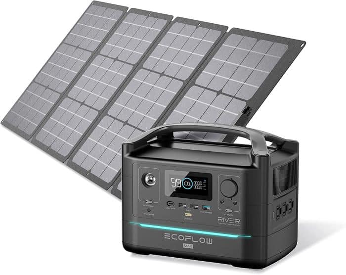 a portable solar power kit