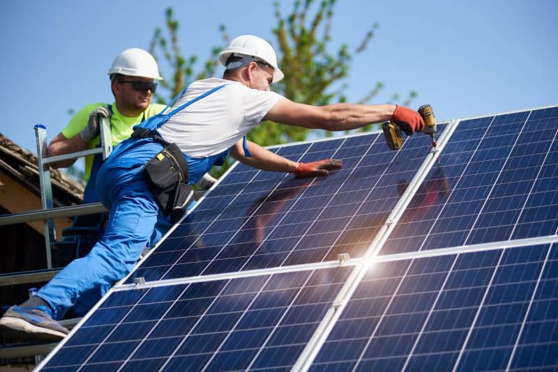 how does solar power work begins with the installation of solar panels