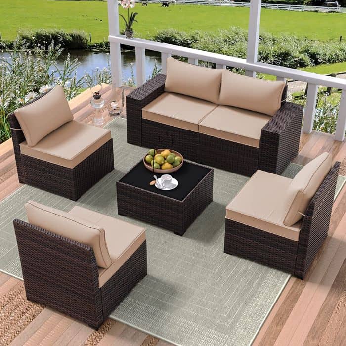 a stress reducing outdoor retreat begins with an outdoor patio furniture set