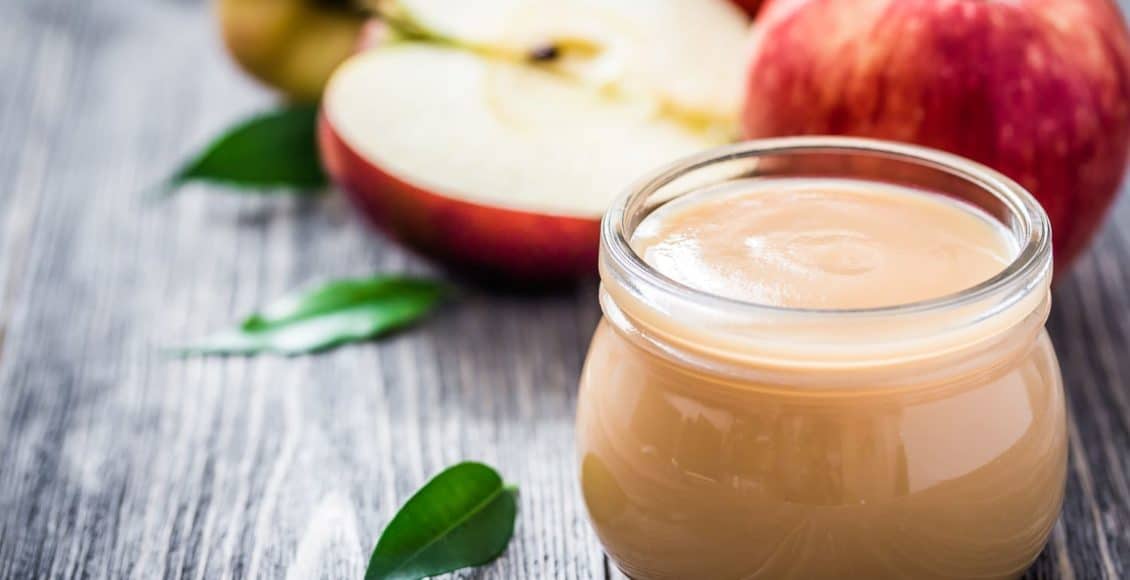 apples and canned applesauce