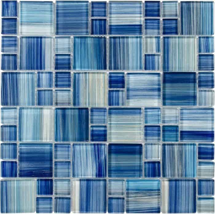 decorative tile blue