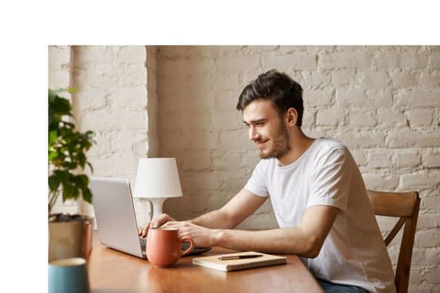 create the perfect study space at home for young man