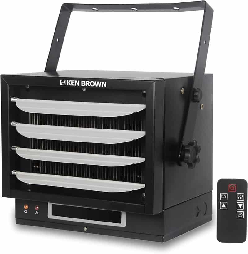 ken brown best electric garage heater