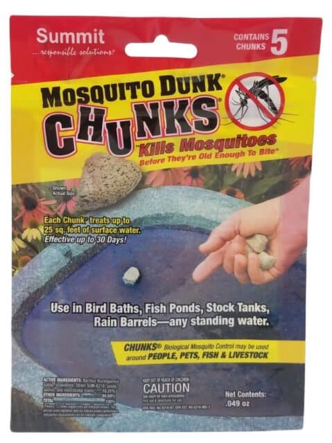mosquito dunk chunks