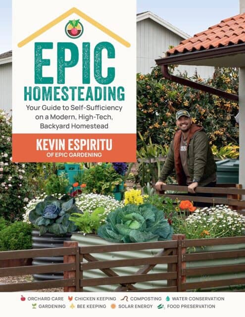epic homesteading kevin espiritu best gardening books
