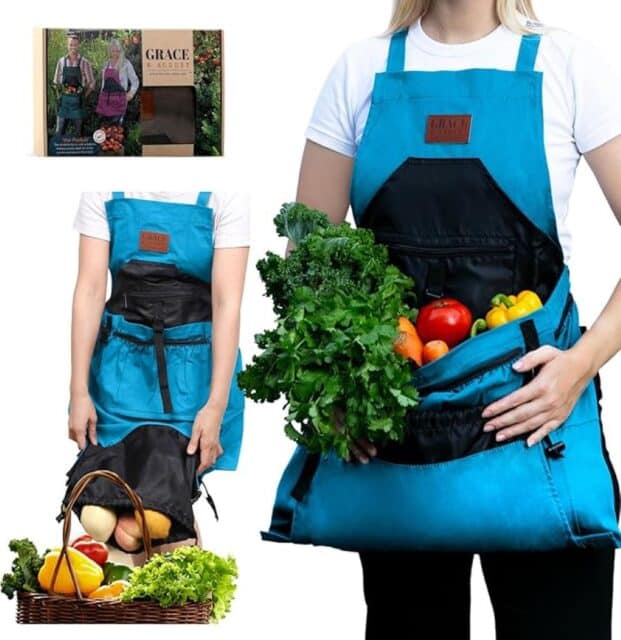 gardening apron with pockets garden gift