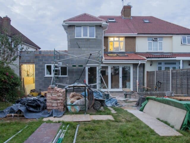 home remodeling contractor project