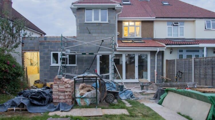home remodeling contractor project
