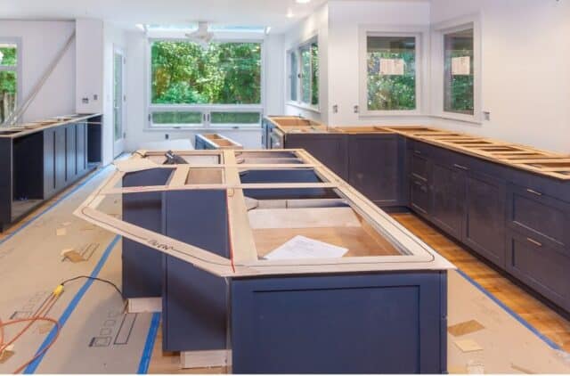 kitchen home remodel project