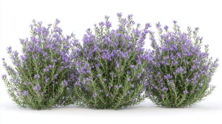 the rule of three in gardening with rosemary plants