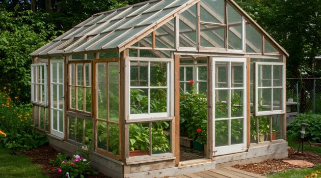 backyard greenhouse