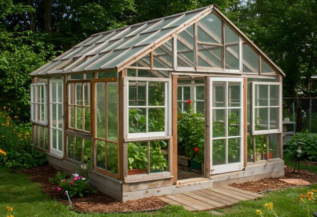 backyard greenhouse